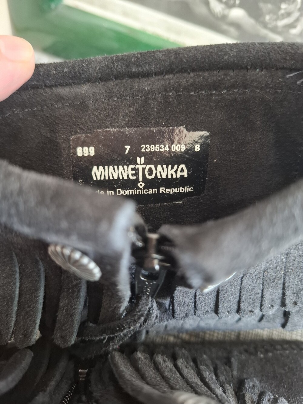 MINNETONKA Double Fringe Boots / 7 - Picture 7 of 10